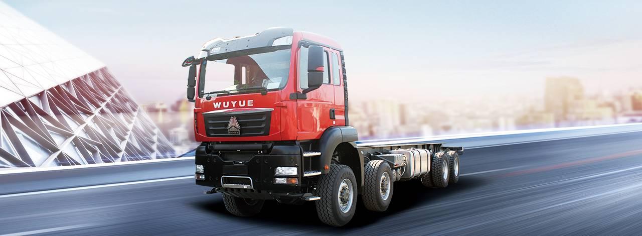 油田增采作業(yè)專(zhuān)用底盤(pán)